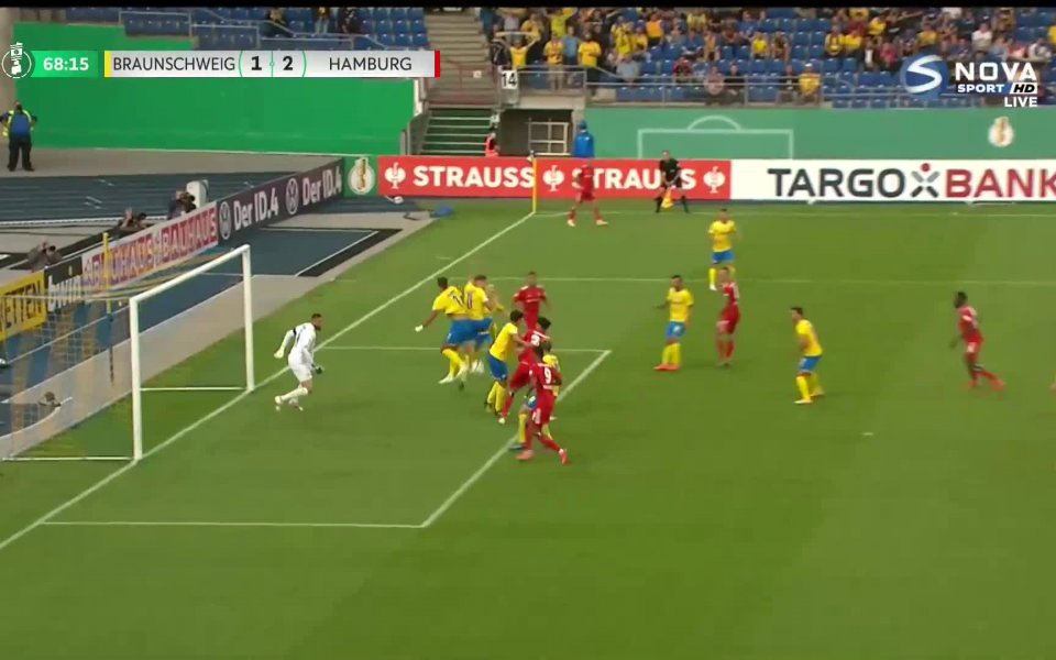 Айнтрахт Брауншвайг - Хамбургер 1:2 /репортаж/