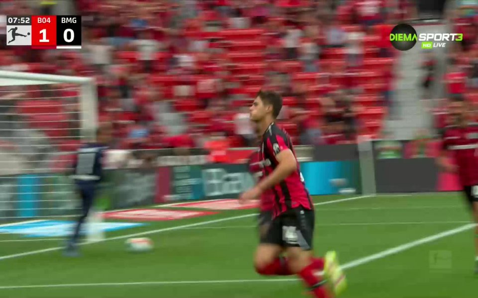 Байер Леверкузен - Борусия М 4:0 /репортаж/