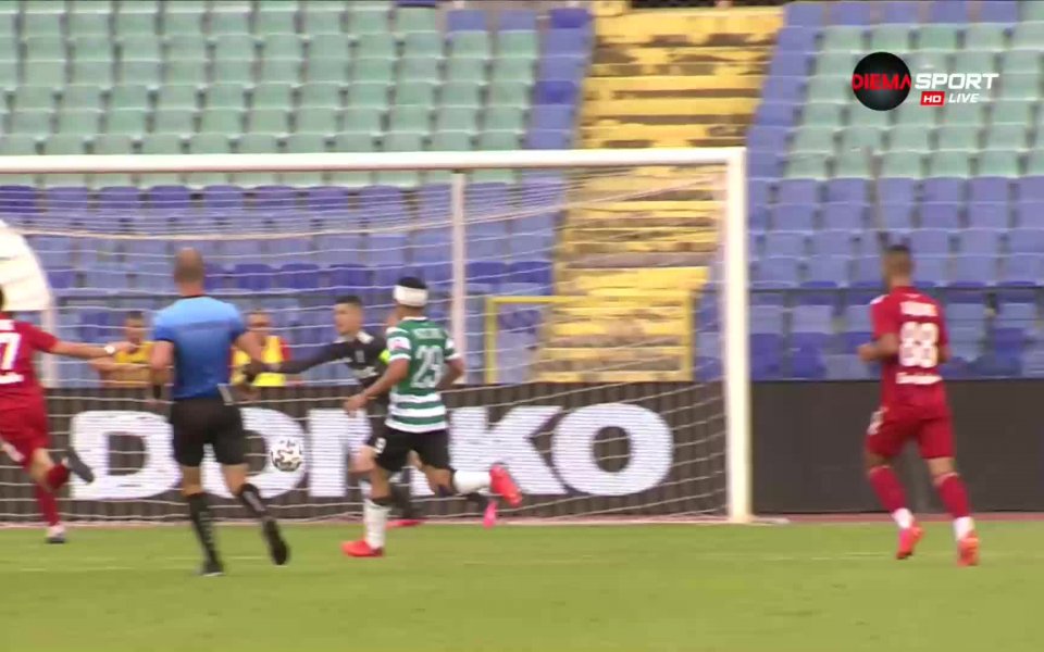 Черно море набързо поведе на ЦСКА 1948 още в седмата