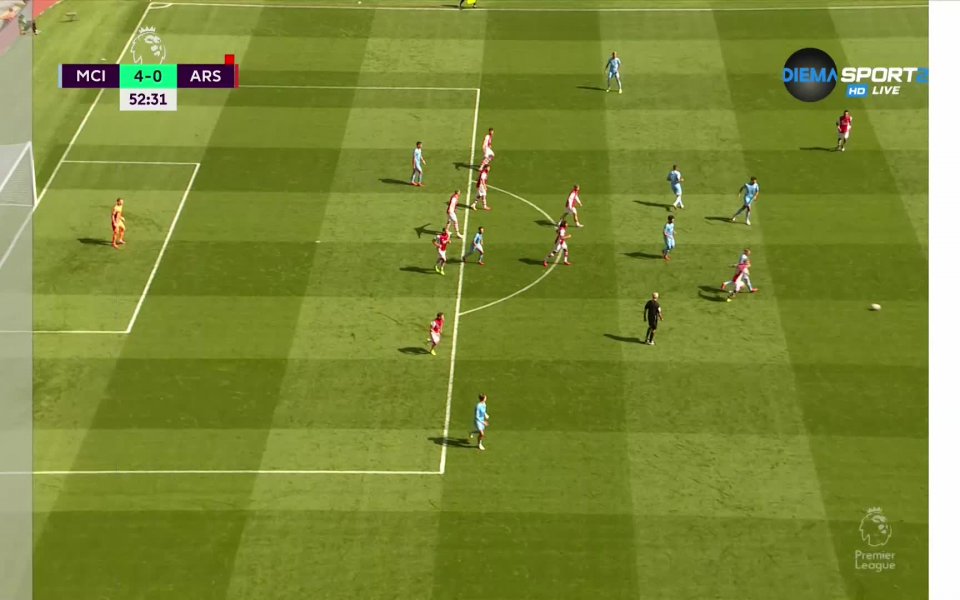 Родри също се включи в головата фиеста срещу Арсенал, след