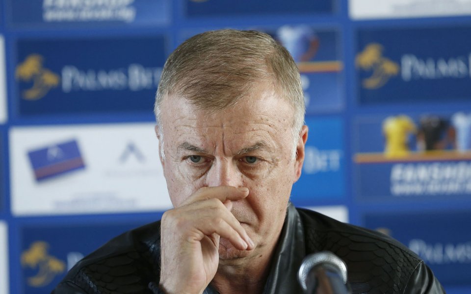 Пресконференция на Наско Сираков и Лъчезар Петров