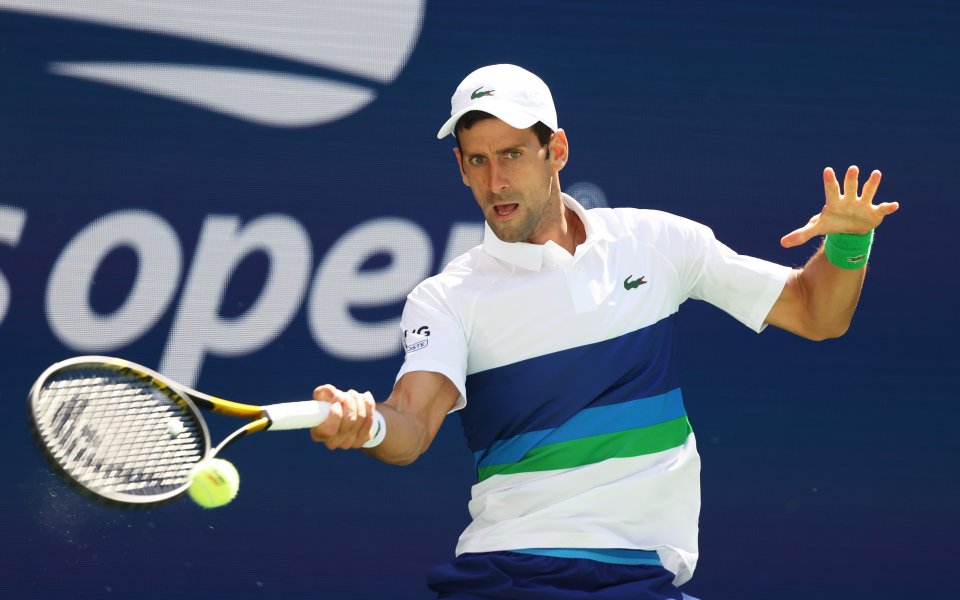 Новак Джокович - Кей Нишикори 3:1 сета / US Open, 1/16-финал, 04.09.2021 г.