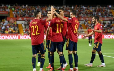 Испания победи категорично с 4 0 следващия съперник на България