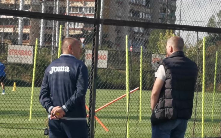 Наско Сираков и Мъри разговарят на четири очи