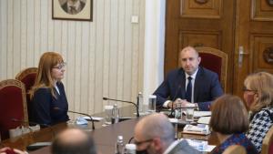 Гергана Стоянова ЦИК Румен Радев