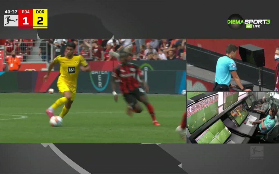 Отборът на Борусия Дортмунд успя да пребори Байер Леверкузен с