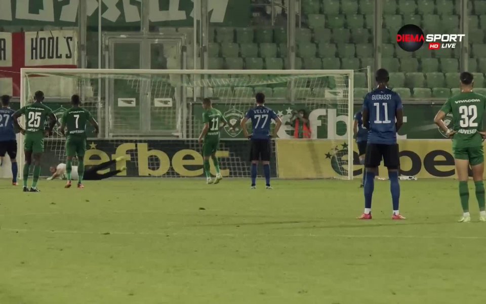 Резервата Криил Десподов реализира втори гол за Лудогорец срещу Черно