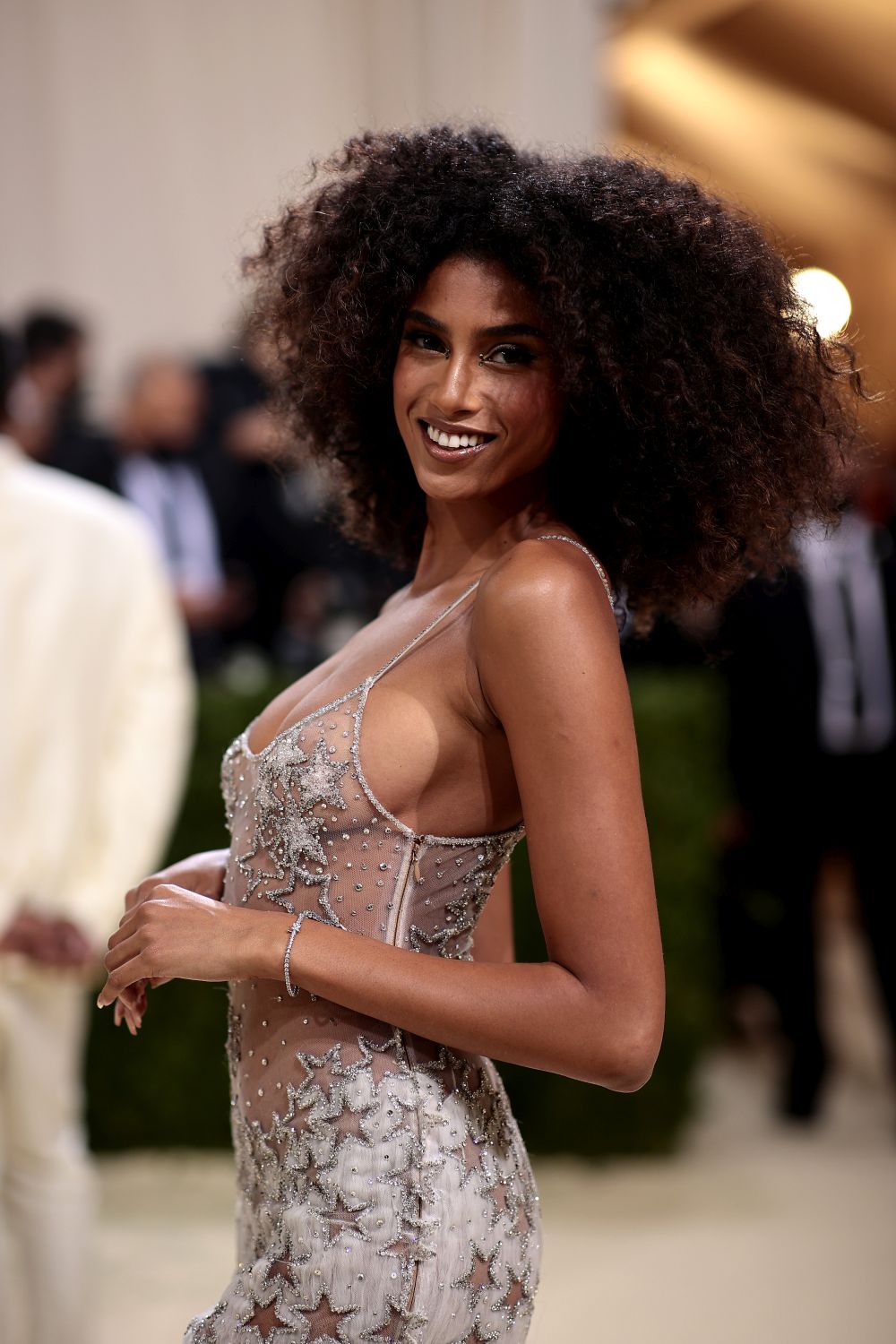 Моделът Имаман Хамам на Met Gala