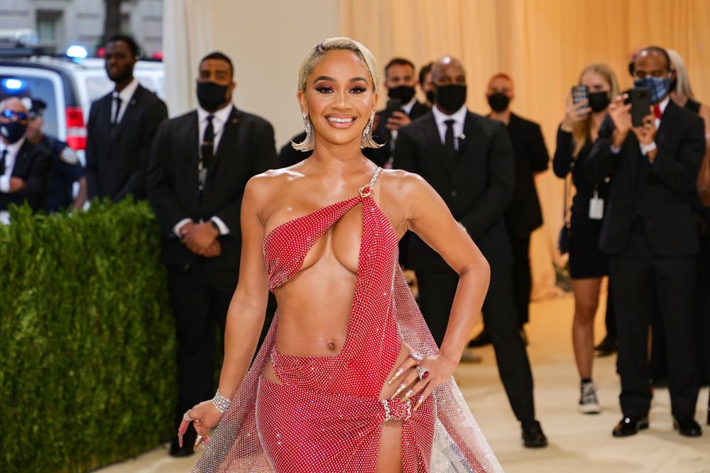 Американската рапърка Saweetie на Met Gala