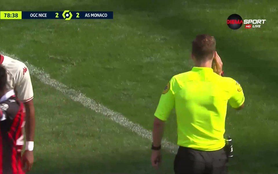 Ница и Монако завършиха 2:2 в среща от петия кръг