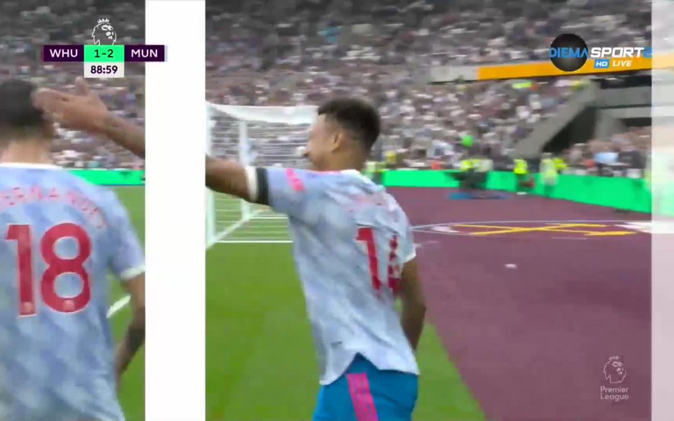 Уест Хем Юнайтед - Манчестър Юнайтед 1:2 /репортаж/