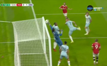 Манчестър Юнайтед Уест Хем Юнайтед 0 1 първо полувреме