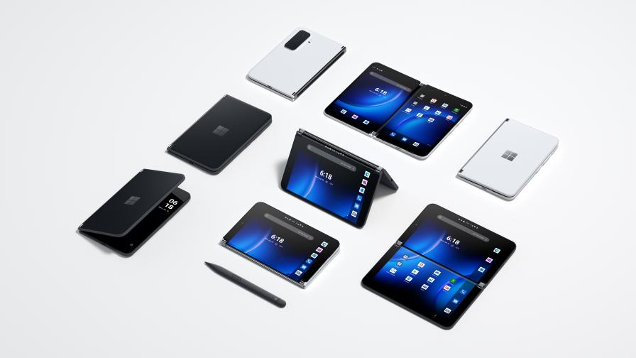 Microsoft представи смартфон с два дисплея и Android