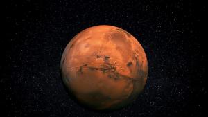 Спускаемият апарат ИнСайт на НАСА който се намира на  Марс