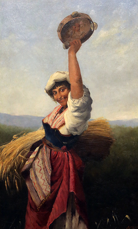 <p>Иван Ангелов (1864-1924) Циганка 10-те години на XX век</p>