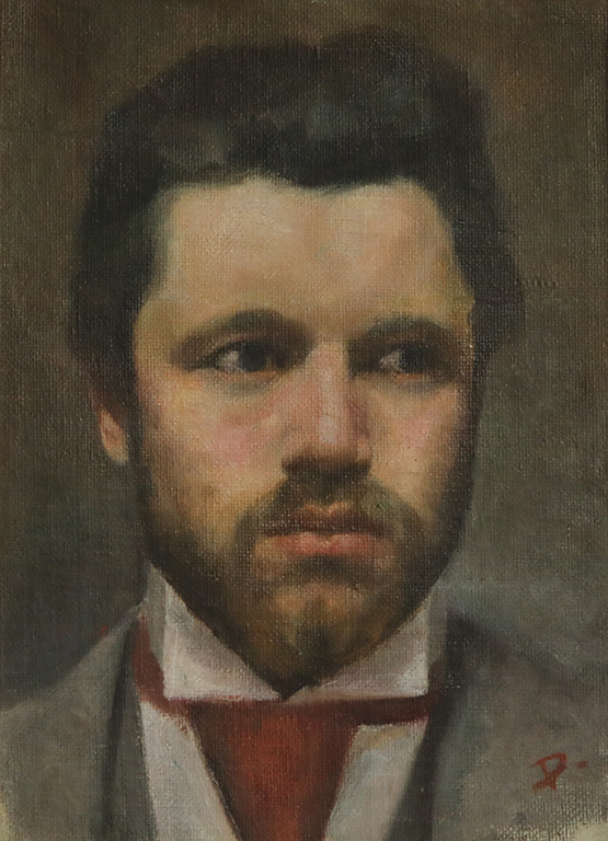 <p>Димитър Даскалов (1874-1914) Портрет на Цено Тодоров 1900 г.</p>
