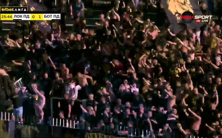 Локо Пд - Ботев Пд 0:1 /първо полувреме/