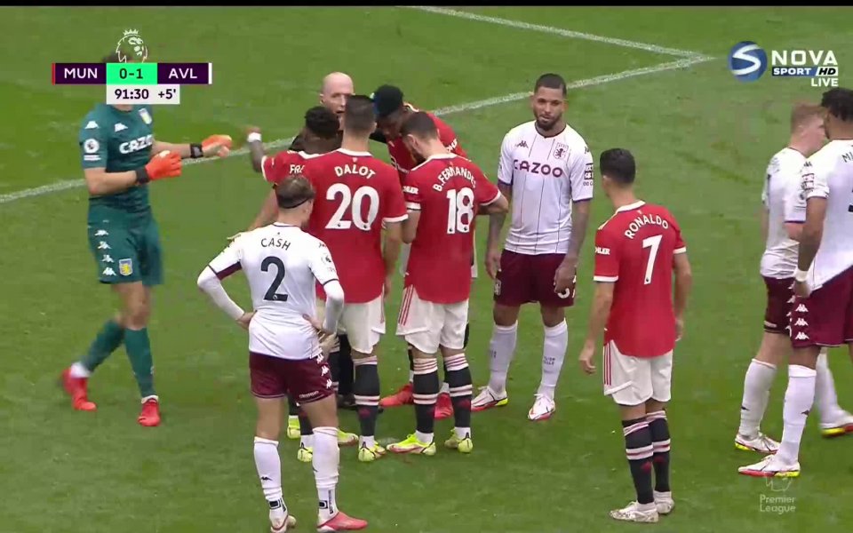 Манчестър Юнайтед - Астън Вила 0:1 /репортаж/