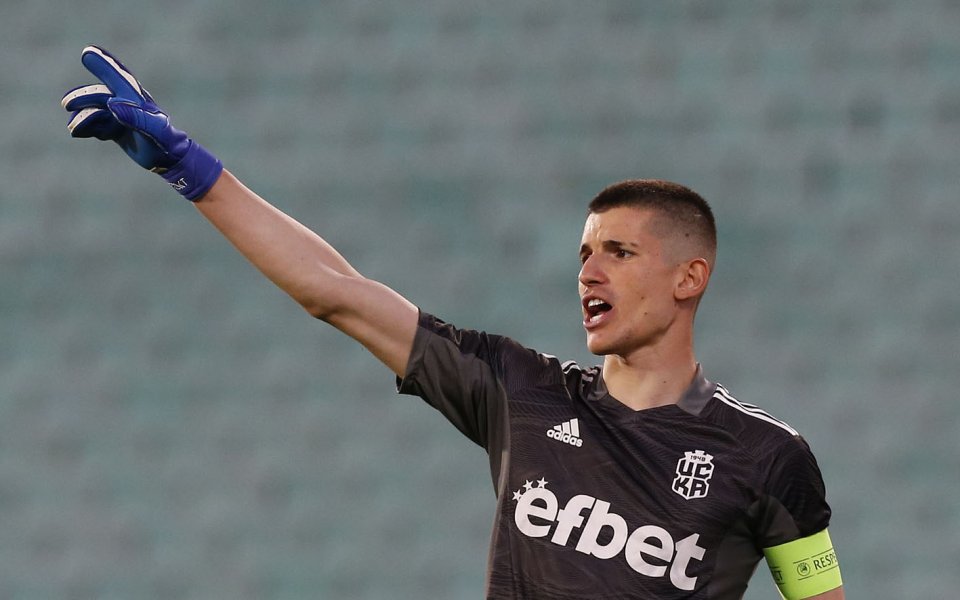 Стражът на ЦСКА 1948, Даниел Наумов, беше избран за играч