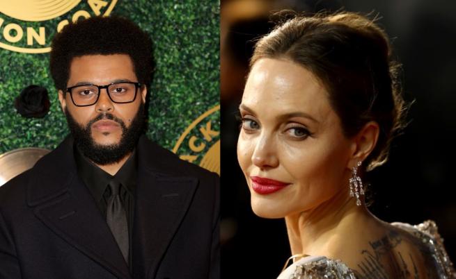 Анджелина Джоли и The Weeknd подклаждат слуховете за романтична връзка
