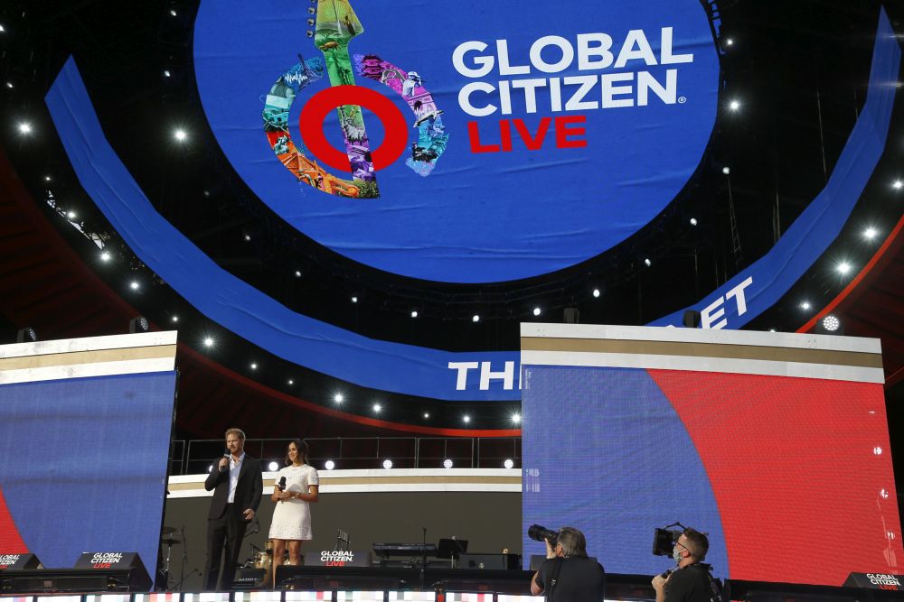 Хари и Меган произнесоха съвместна реч на Global Citizen Live в Ню Йорк