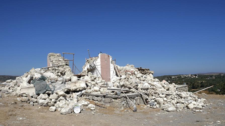 Силно земетресение разлюля Гърция