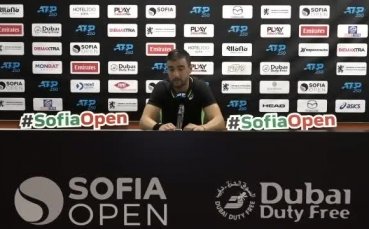 Димитър Кузманов след успеха над Музети на Sofia Open 2021