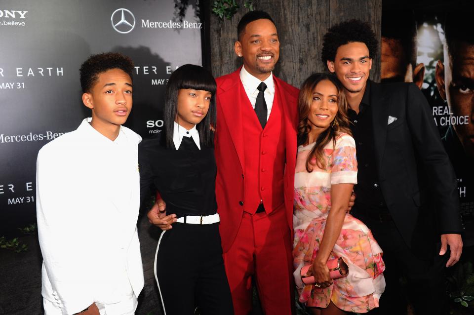  Уил Смит Джейда Пинкет Смит 