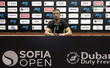Димитър Кузманов след поражението от Камил Майхжак на Sofia Open 2021
