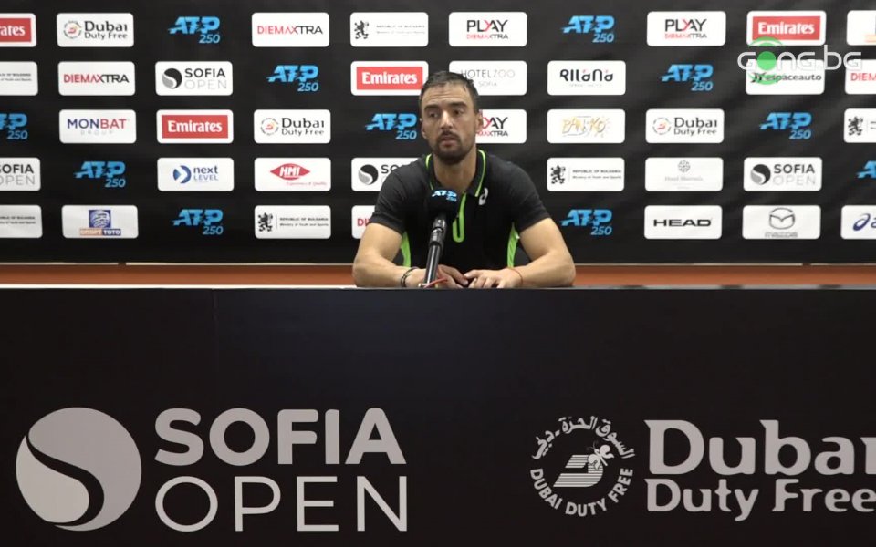Димитър Кузманов след поражението от Камил Майхжак на Sofia Open 2021