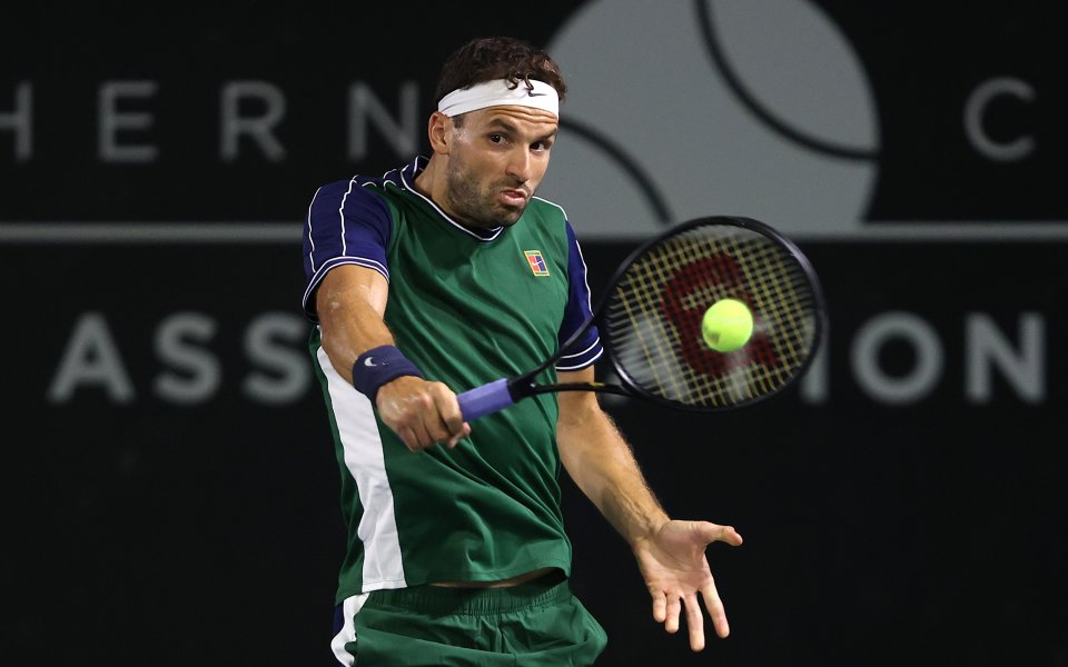 Аслан Карацев - Григор Димитров 1:2 сета (1:6, 6:1, 2:6) / ATP 250, San Diego Open, 1/4-финал, 02.10.2021 г.