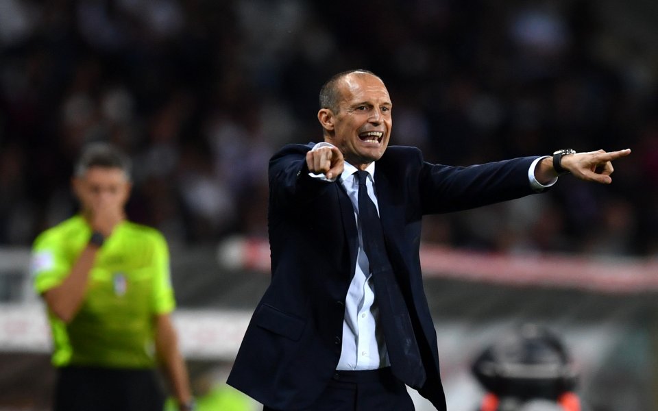 Наставникът на Ювентус Масимилиано Алегри вярва, че отборът му е