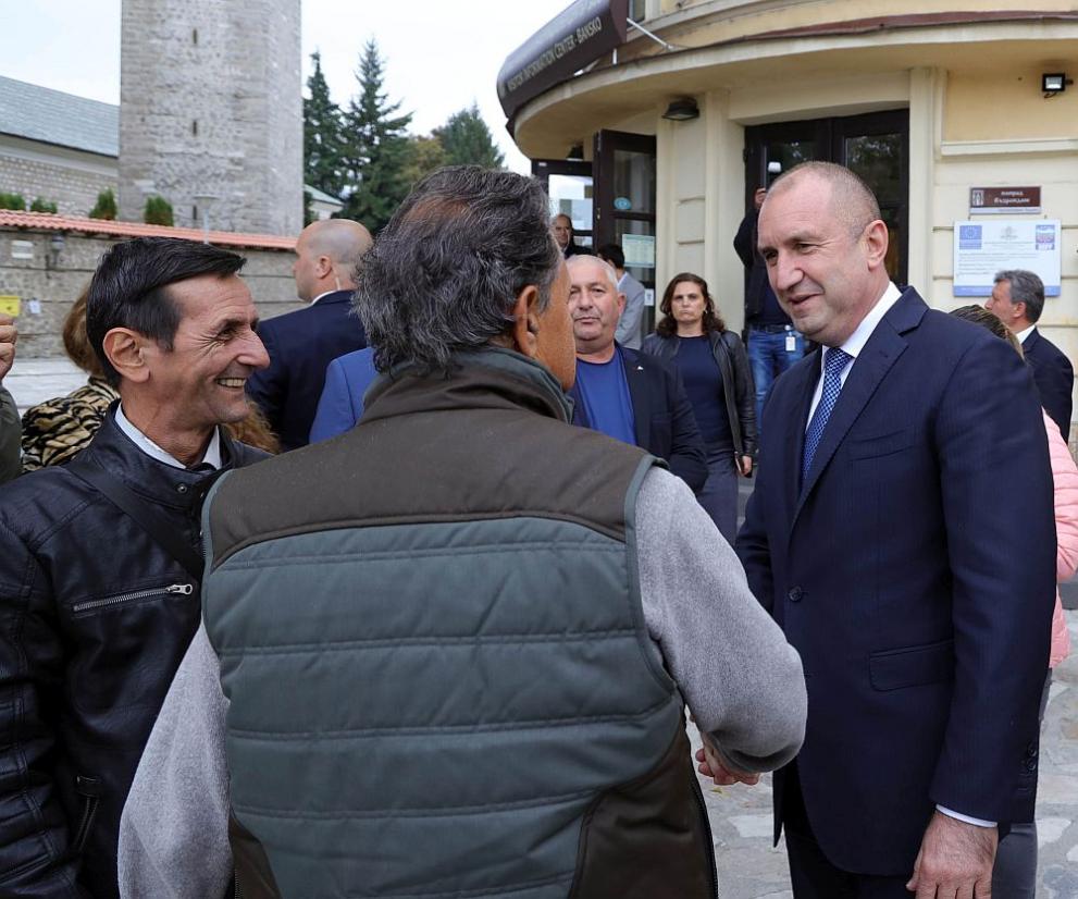  Румен Радев в Банско 