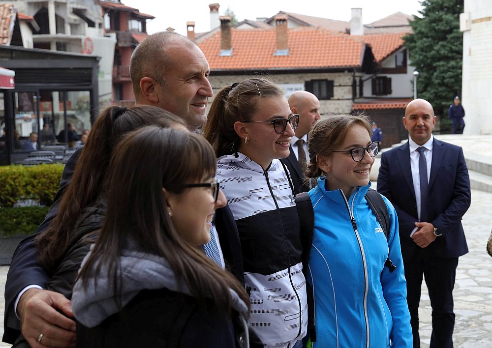 Румен Радев в Банско