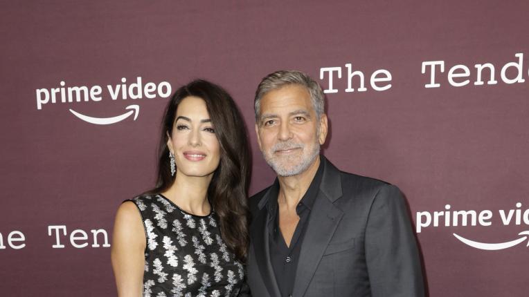  Амал и Джордж Клуни с първа поява на аления килим от две години насам 