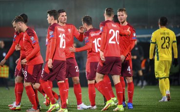 Националният отбор на Швейцария не срещна трудности в гостуването си