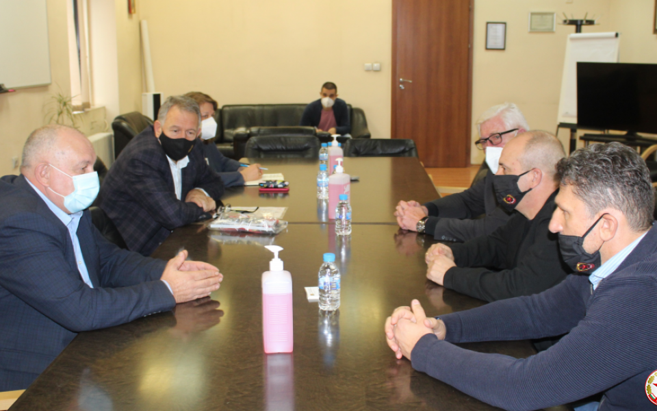 Изпълнителният директор на ЦСКА Филип Филипов се срещна с министъра