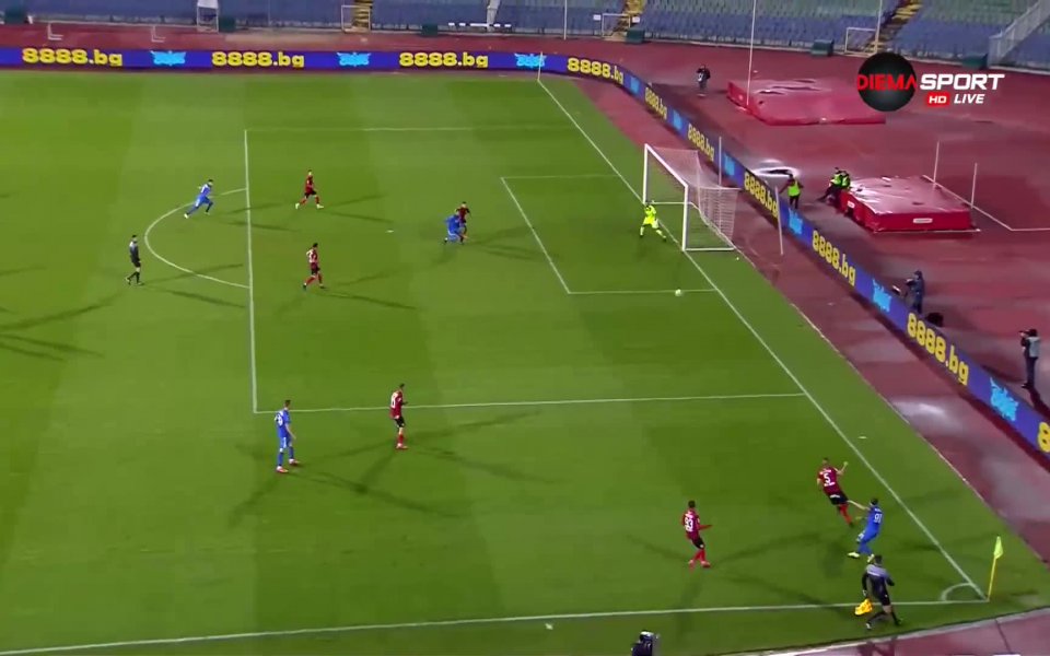 Локо Сф - Левски 1:1 /първо полувреме/