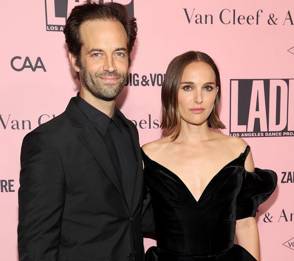  Натали Портман и Бенджамин Милпие 