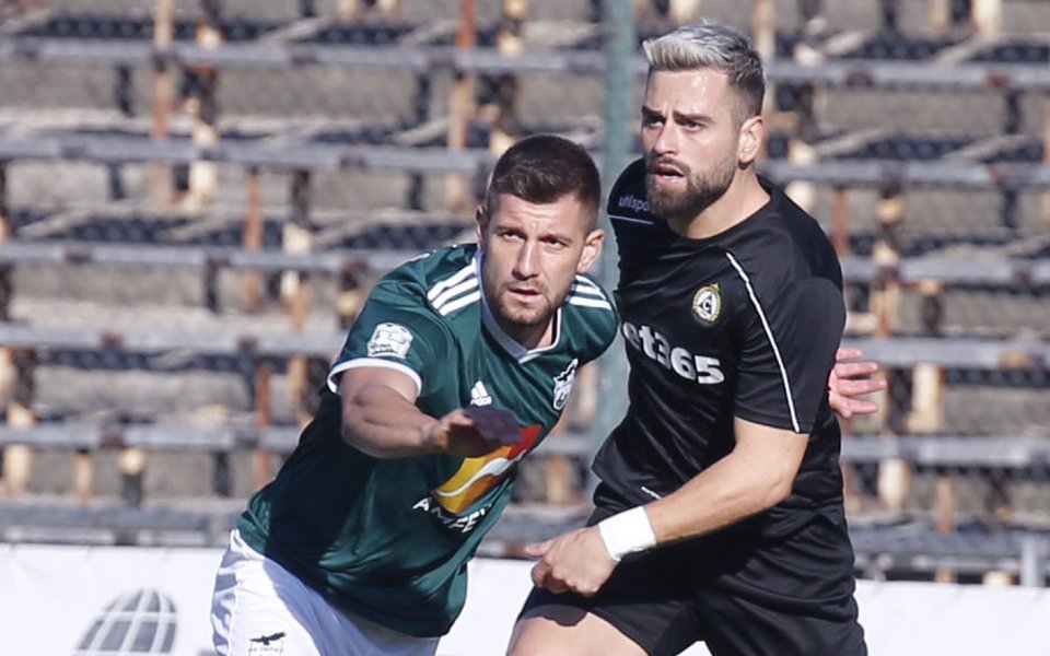 Славия и Пирин играят при 0:0 в осминафинален мач за