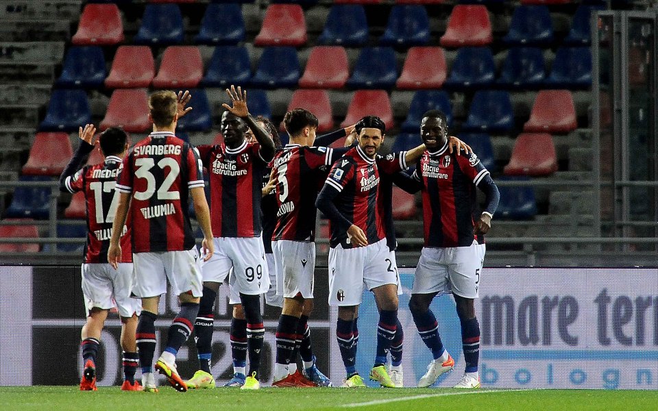 Болоня успя да вземе минимален успех с 2:0 при домакинството