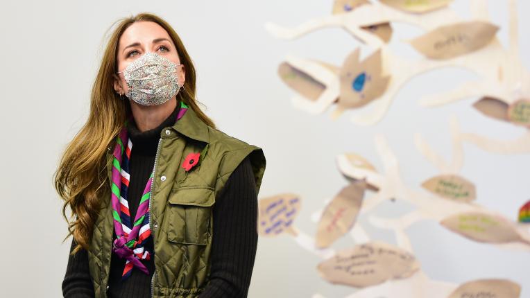  Кейт Мидълтън и принц Уилям посетиха дребни скаути в Глазгоу 