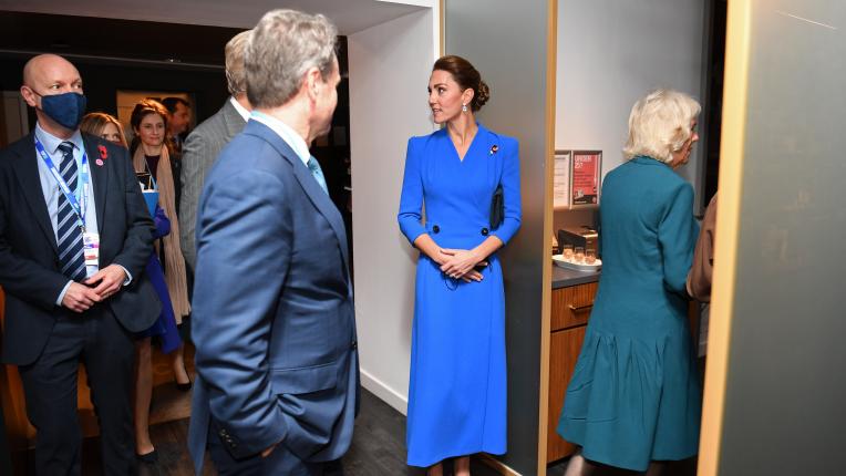  Кейт Мидълтън и принц Уилям на банкет в Глазгоу 