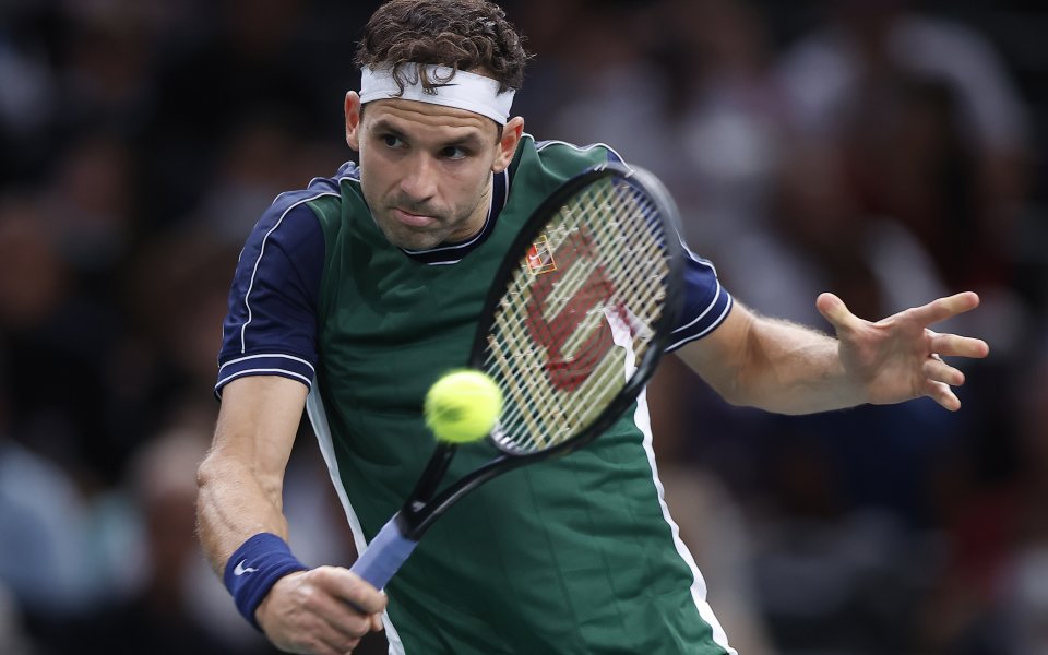 Григор Димитров - Ришар Гаске 2:1 сета / ATP 1000, Париж, 1/32-финали, 02.11.2021 г.