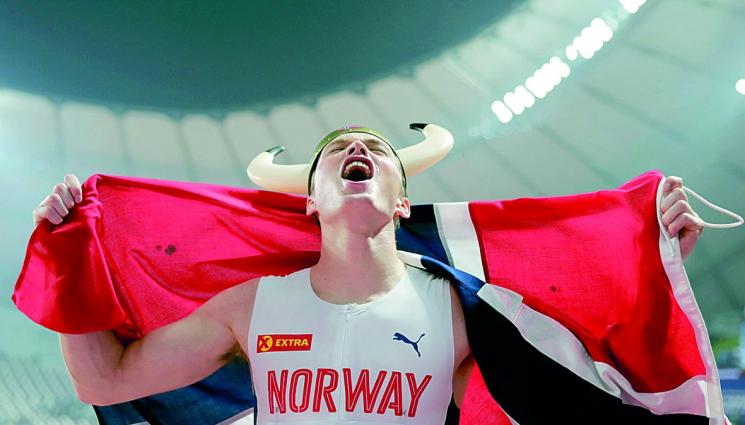 Викингът Вархолм остана непобеден - Радост и драма за Норвегия на световното първенство