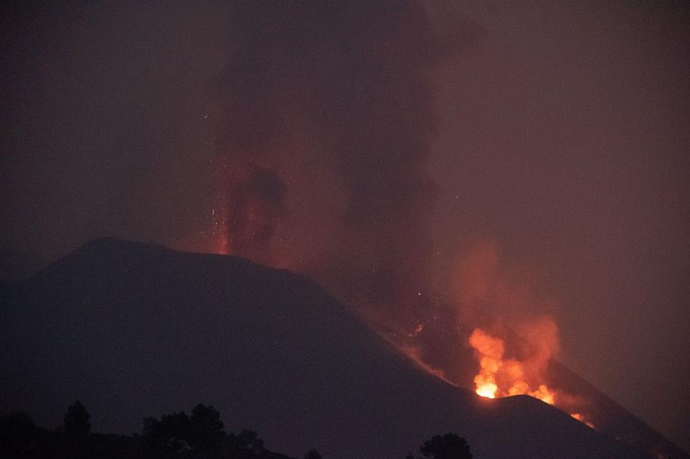  вулканът Кумбре Виеха 