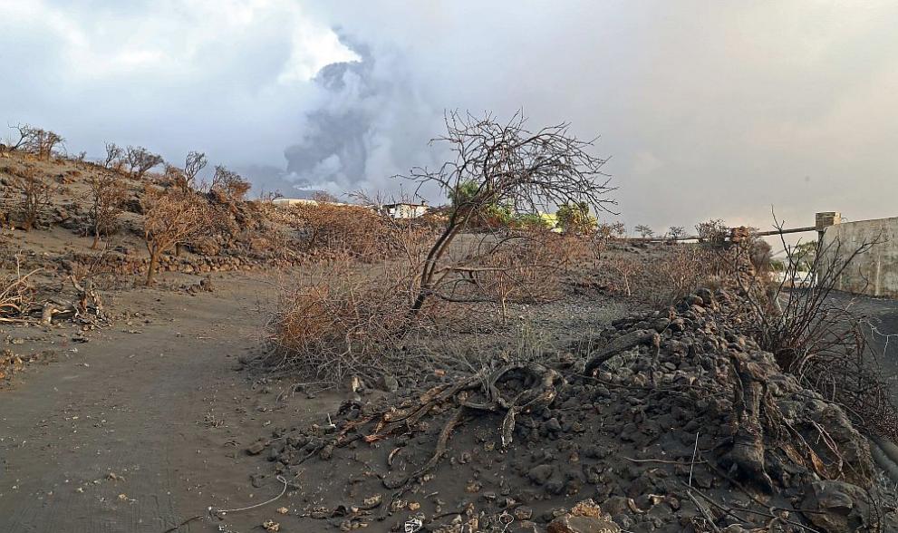  вулканът Кумбре Виеха 