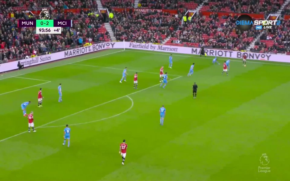 Манчестър Юнайтед - Манчестър Сити 0:2 /репортаж/