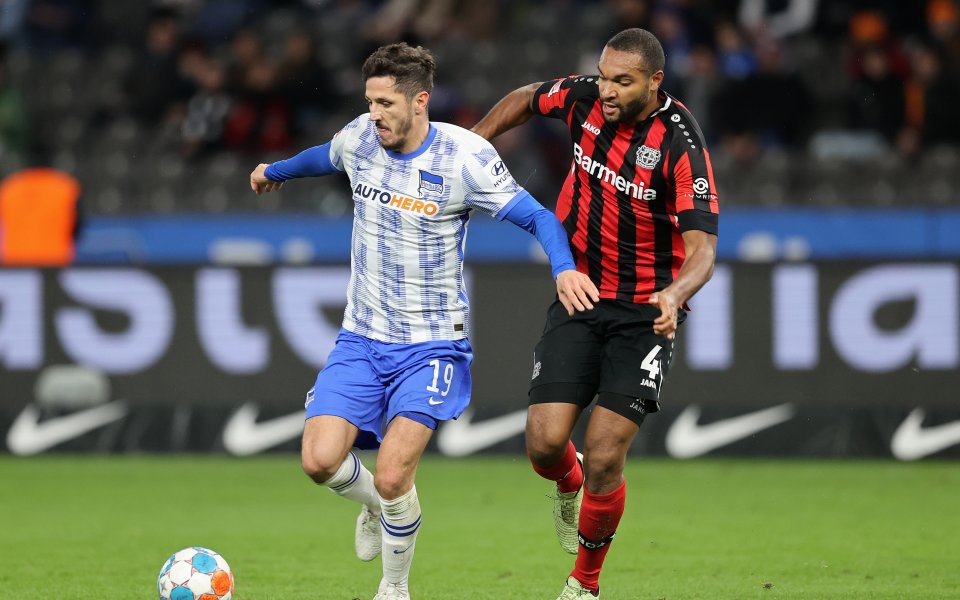 Отборите на Херта и Байер Леверкузен не успяха да се