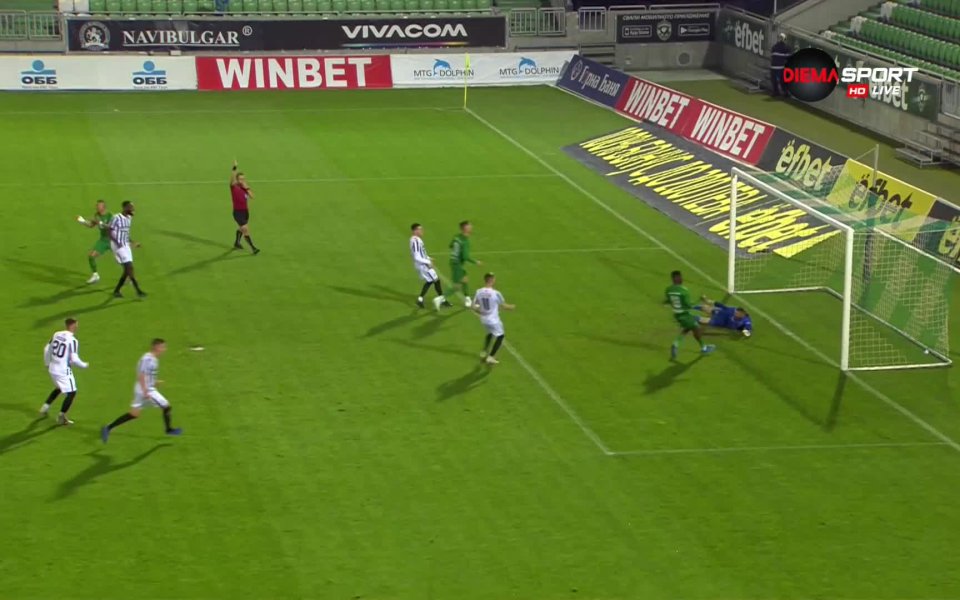 ВАР отмени дузпа на Лудогорец